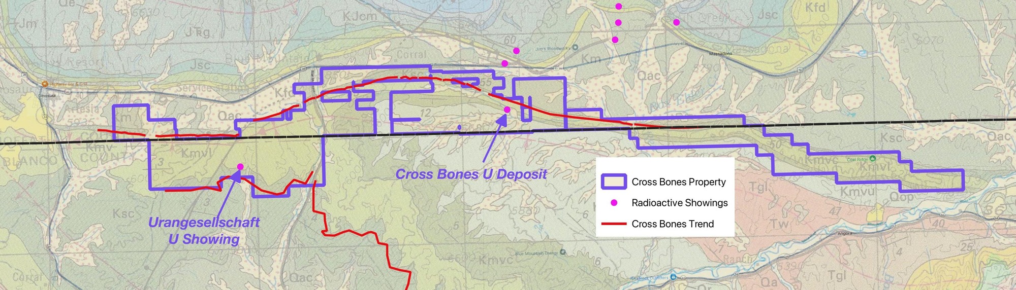 red wash property geology