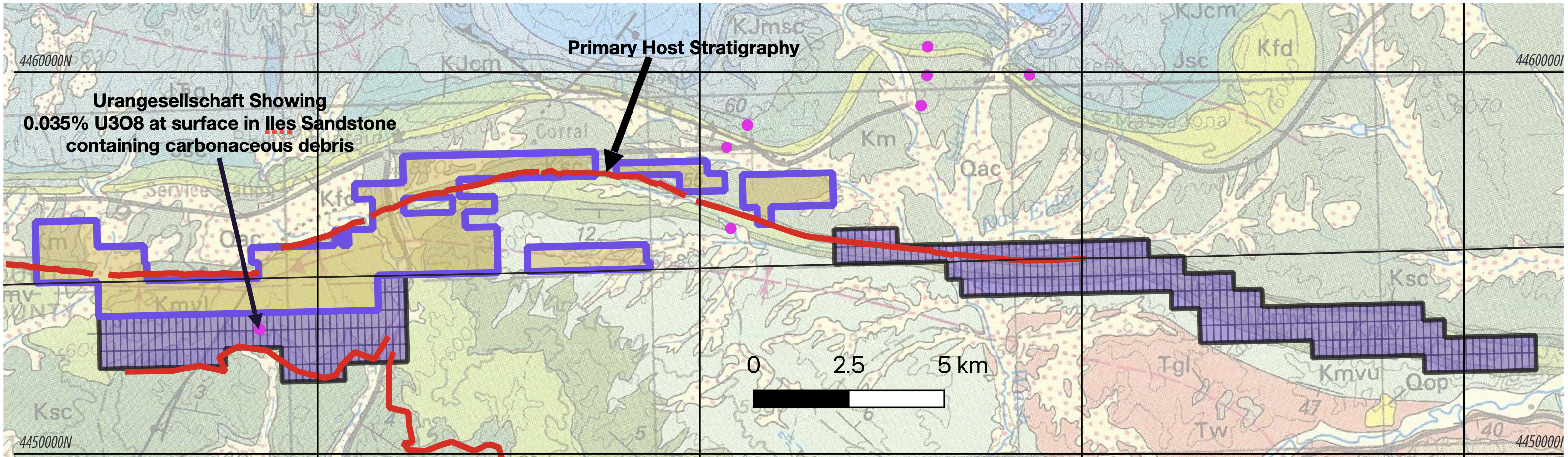 red wash property geology